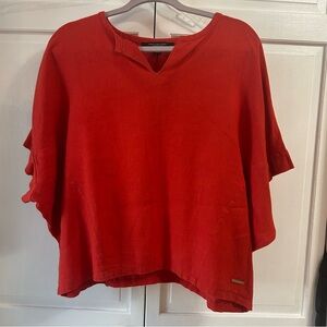 Women's vibrant Orange  Top